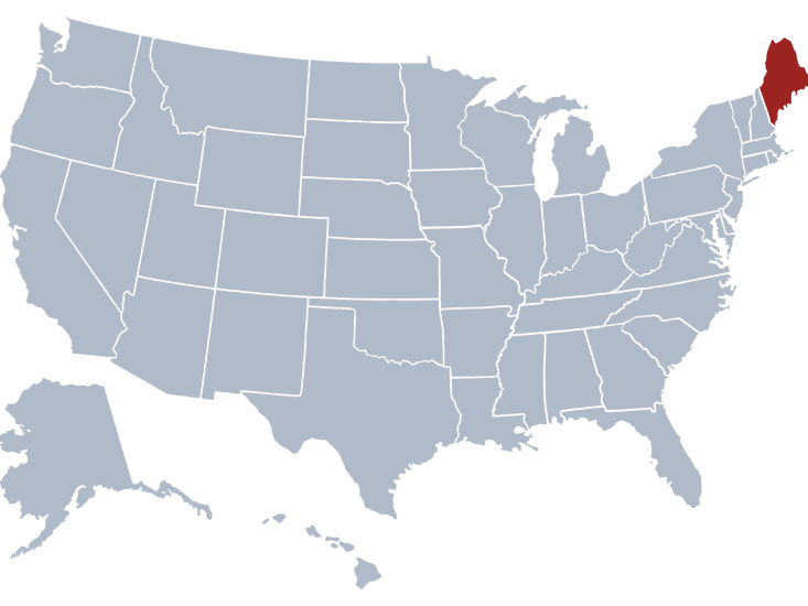 État du Maine - USA